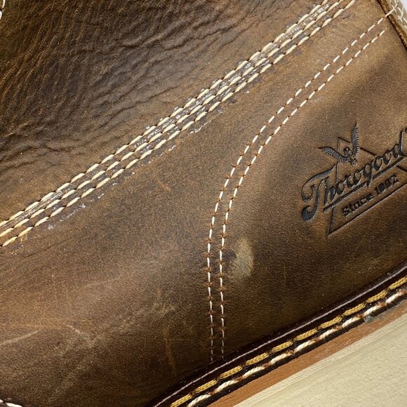 Thorogood Brown Leather Steel Toe Work Boots main image 11